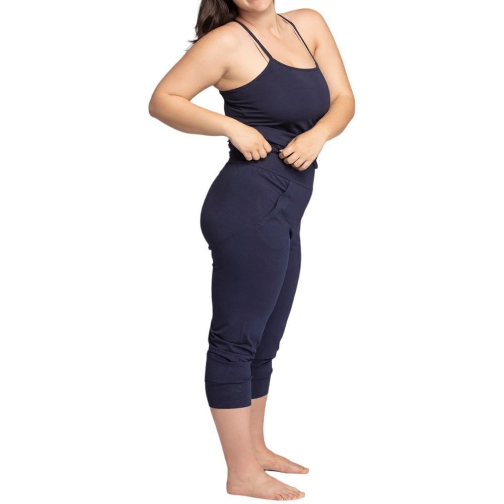 RIPPLE Yoga Jumpsuit Navy Blue L - Picture 9 of 11